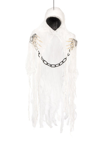 FAUCHEUSE SELETON DECORÁCIA pripútaná 100 cm HALLOWEEN