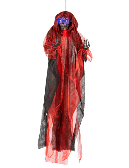 Červený démon visiaci dekorácia 180 cm