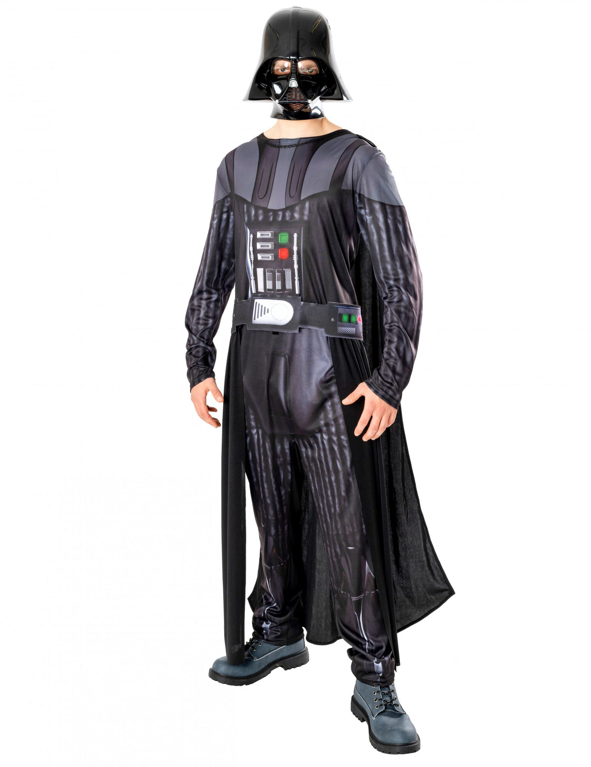 Déguisement luxe Dark Vador Star Wars pour adulte noir avec cape et masque