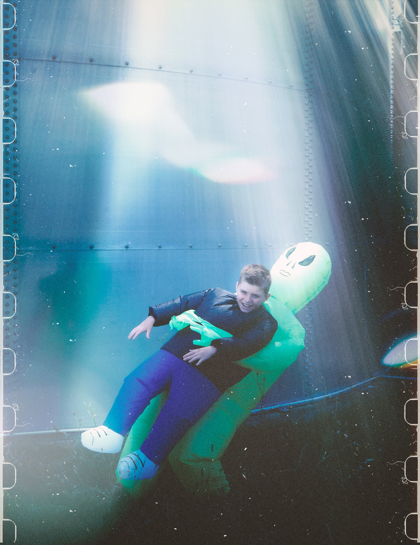 Detský nafukovací mimozemský kostým