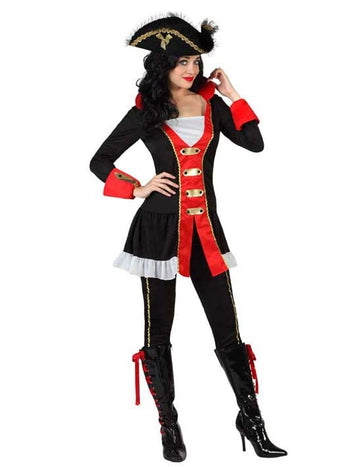 Kostým pirátska admirálka pre ženy 