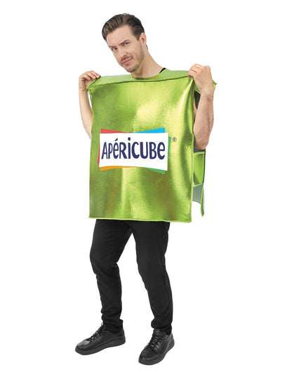 Kostým Apéricube™ zelený pre dospelých