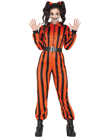 Dámsky kostým väzňa Harlekýn