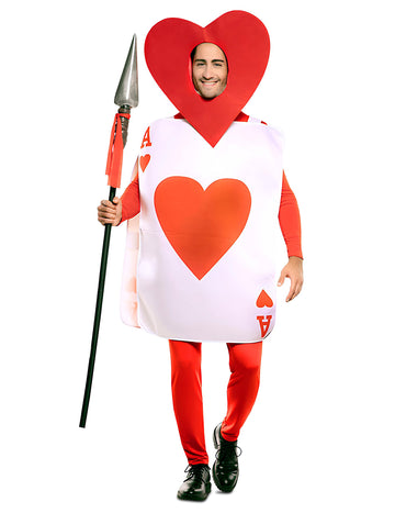 Ace srdiečok kostým pre dospelých