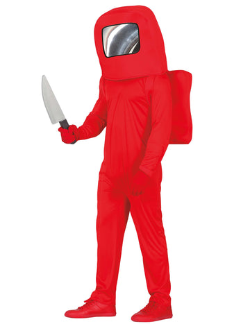 Red Adult Red Astronaut