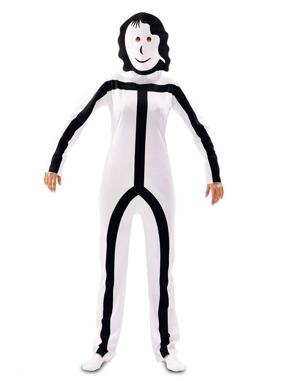 Maska ženy z kostýmu Stickman pre dospelého