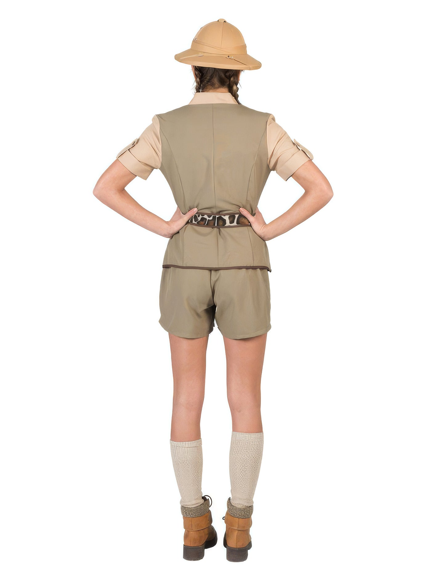 Dámsky kostým safari dobrodruha