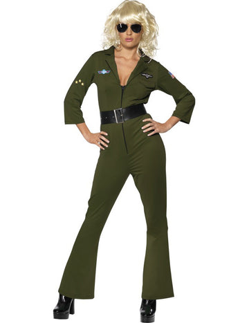 Hottie Top Gun Woman Aviator kostým