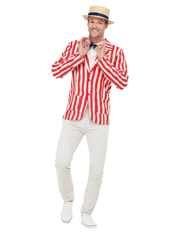 Barbier kostým muža z 20. rokov 20. storočia