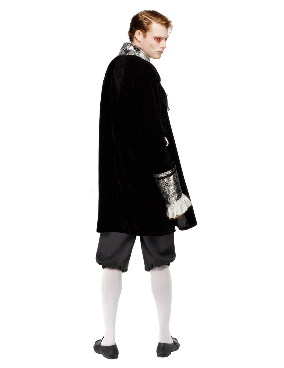 Vue de profil du déguisement baroque pour homme