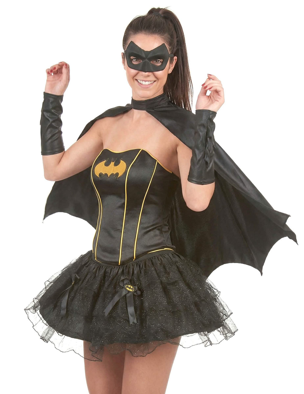 Pohľad spredu na sexi kostým Batgirl™ pre ženu