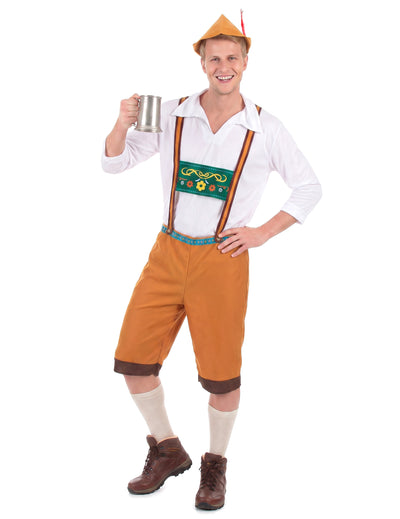 Pánske hnedé bavorské maskovanie