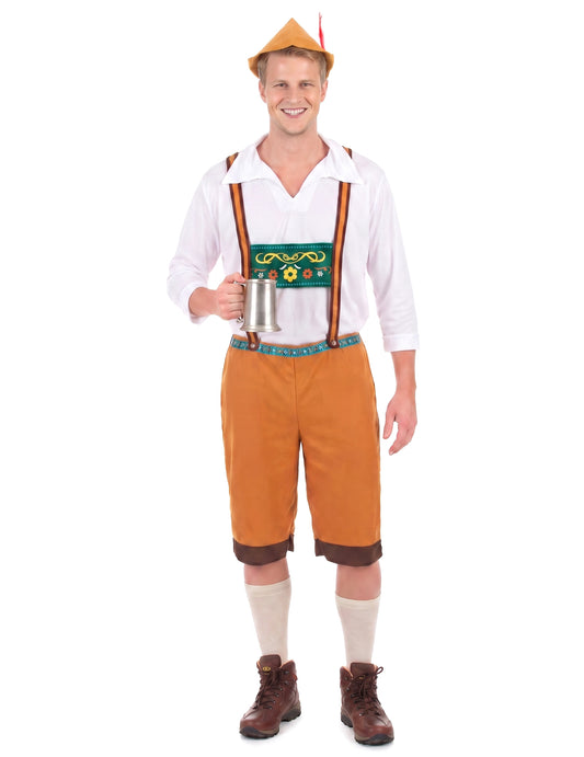 Pánske hnedé bavorské maskovanie