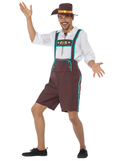 Bavorský maskovaný hnedým mužom Bie