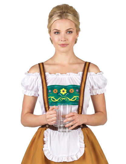 Bavarské ženské hnedé maskovanie