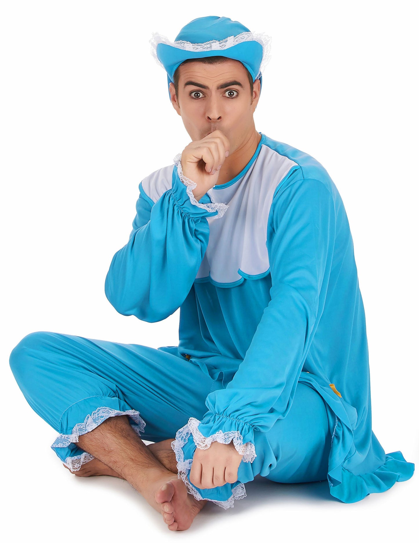 Pánsky modrý detský kostým