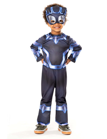 Black Panther Spidey kostým a jej mimoriadni priatelia