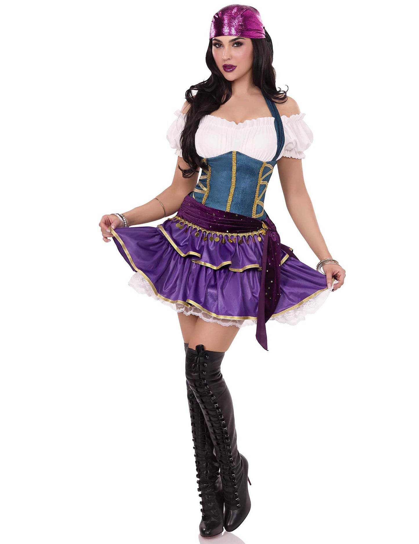 Sexy luxusný český kostým pre ženy