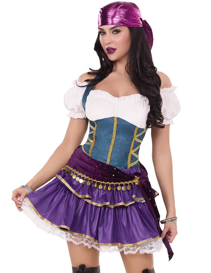 Sexy luxusný český kostým pre ženy