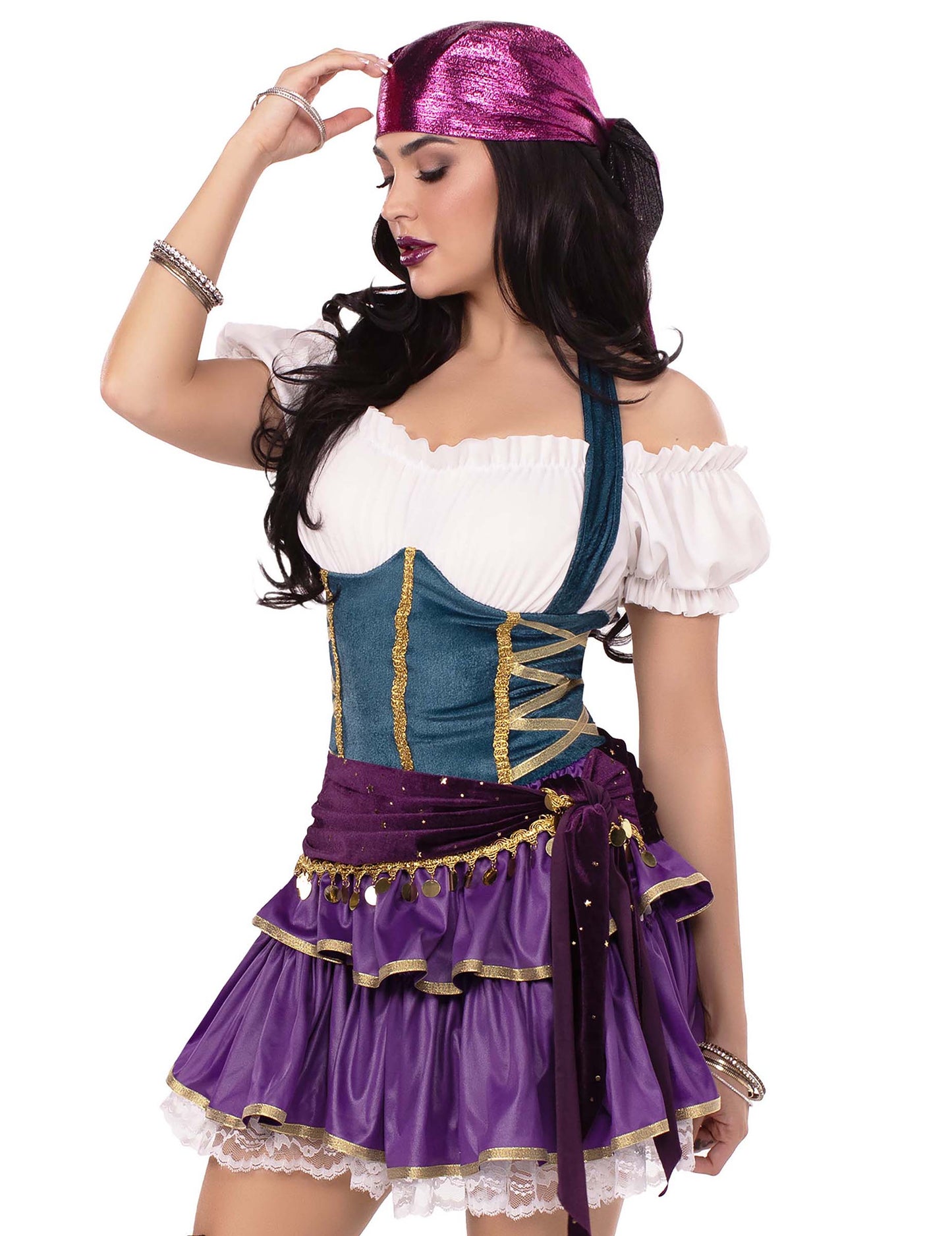 Sexy luxusný český kostým pre ženy