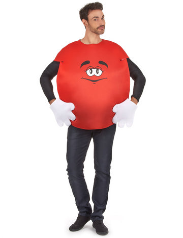 Zasahovanie červených cukroviniek pre dospelých