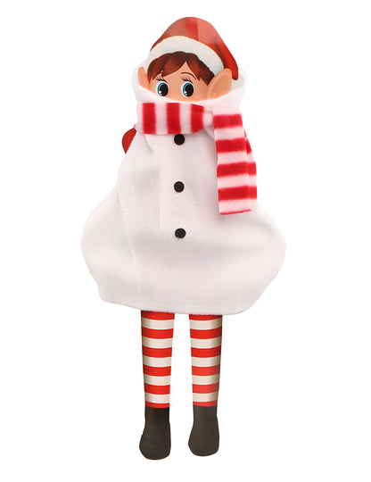 Kostým snehuliak pre Joker Elf Doll