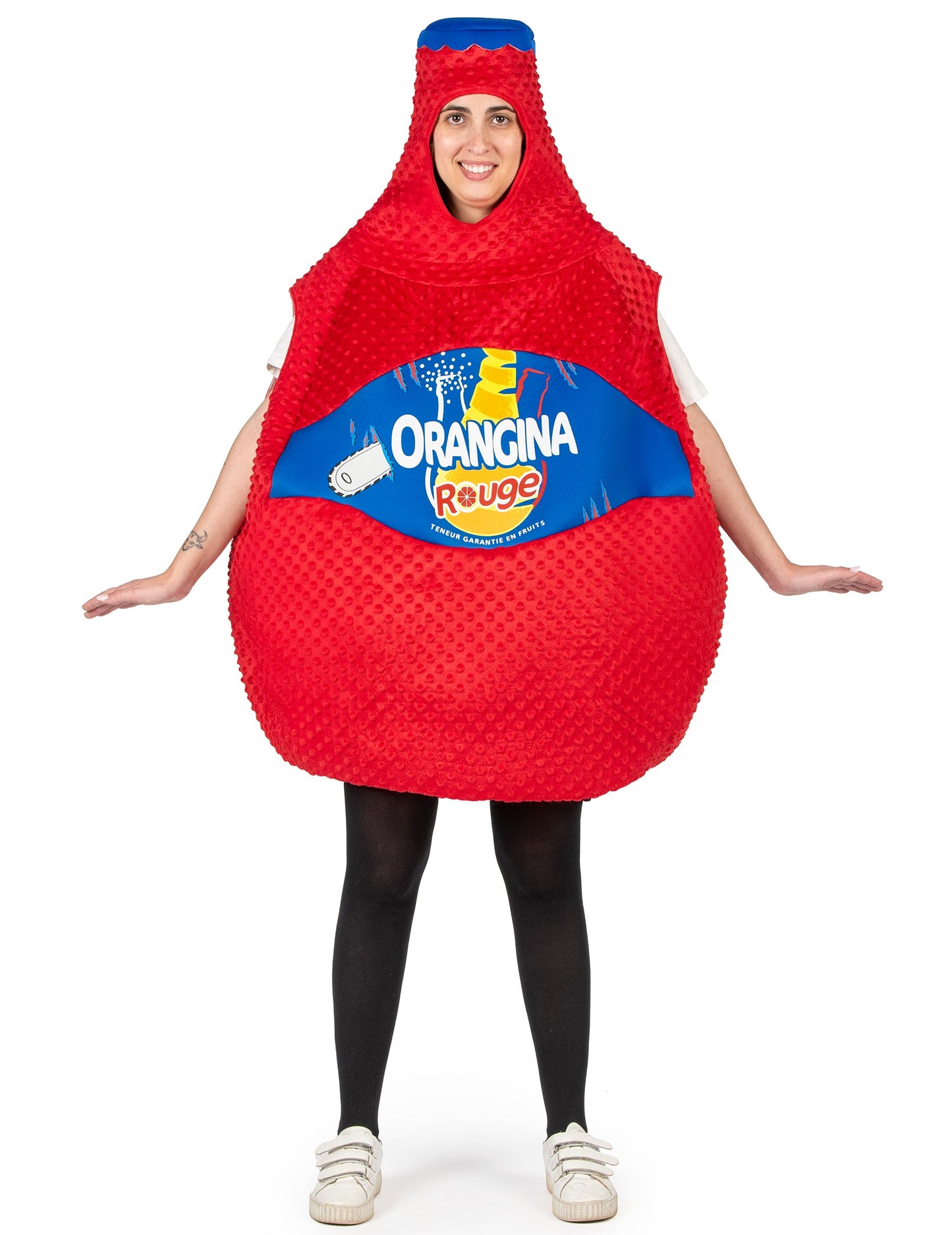 Červená fľaša Orangina