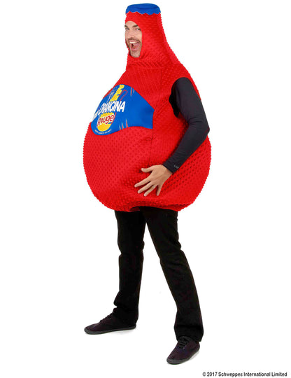 Červená fľaša Orangina