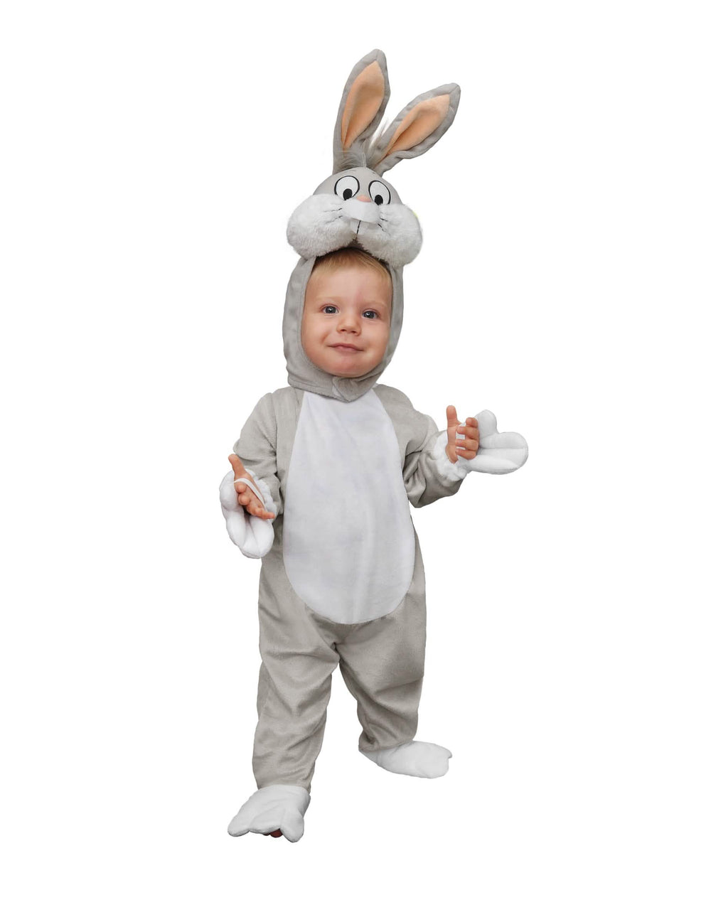 Kostým Bugs Bunny™ pre bábätko sivá a biela