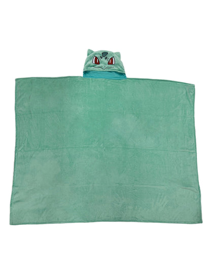 Kostým Bulbasaur Pokémon™ detský polarový pléd s kapucňou 