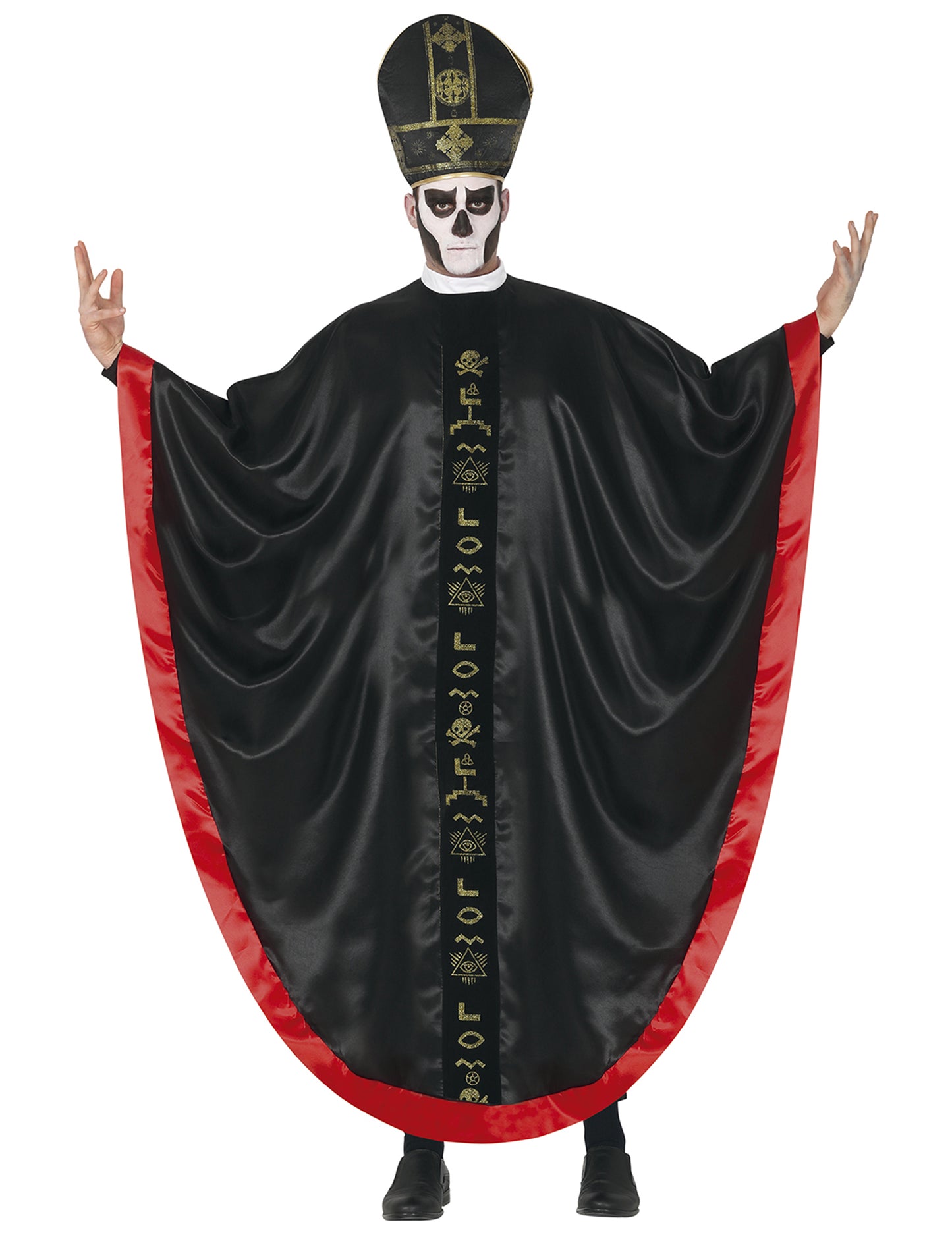 Dospelý satanský kardinálny kostým