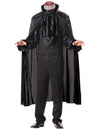 Déguisement Cavalier sans tête luxe pour homme noir avec effet cou tranché