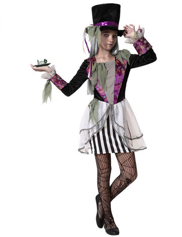 Dark Hatter Girl Costume Girl