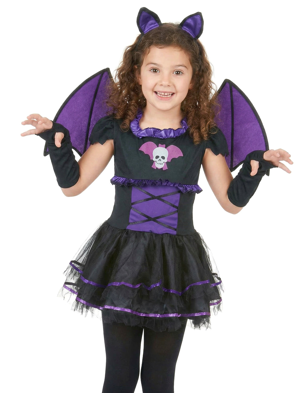 Vue d'ensemble du déguisement de chauve-souris