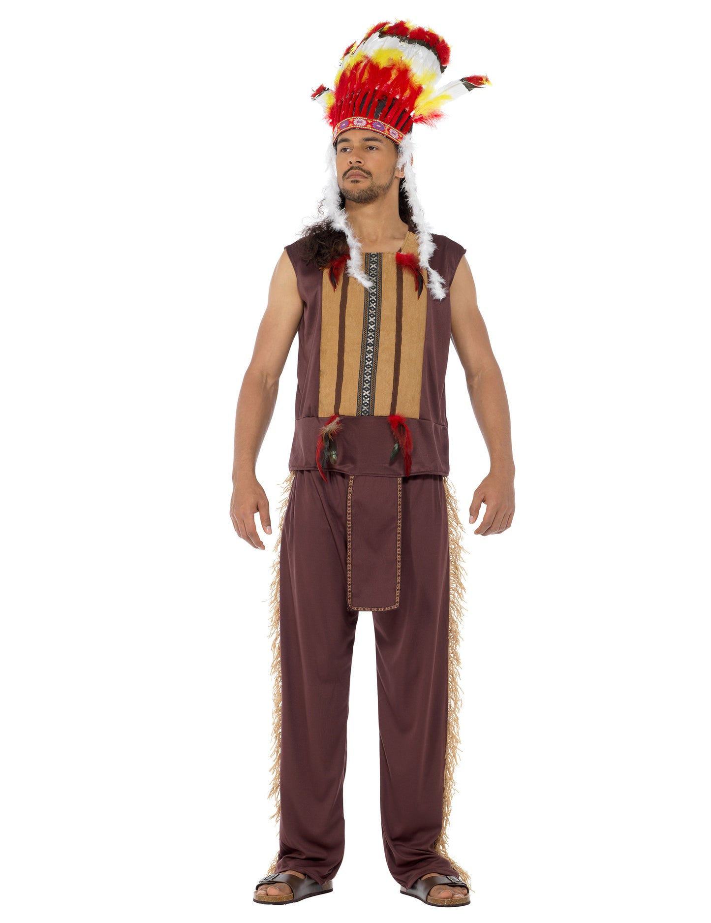 Indický šéf maskovanie muža