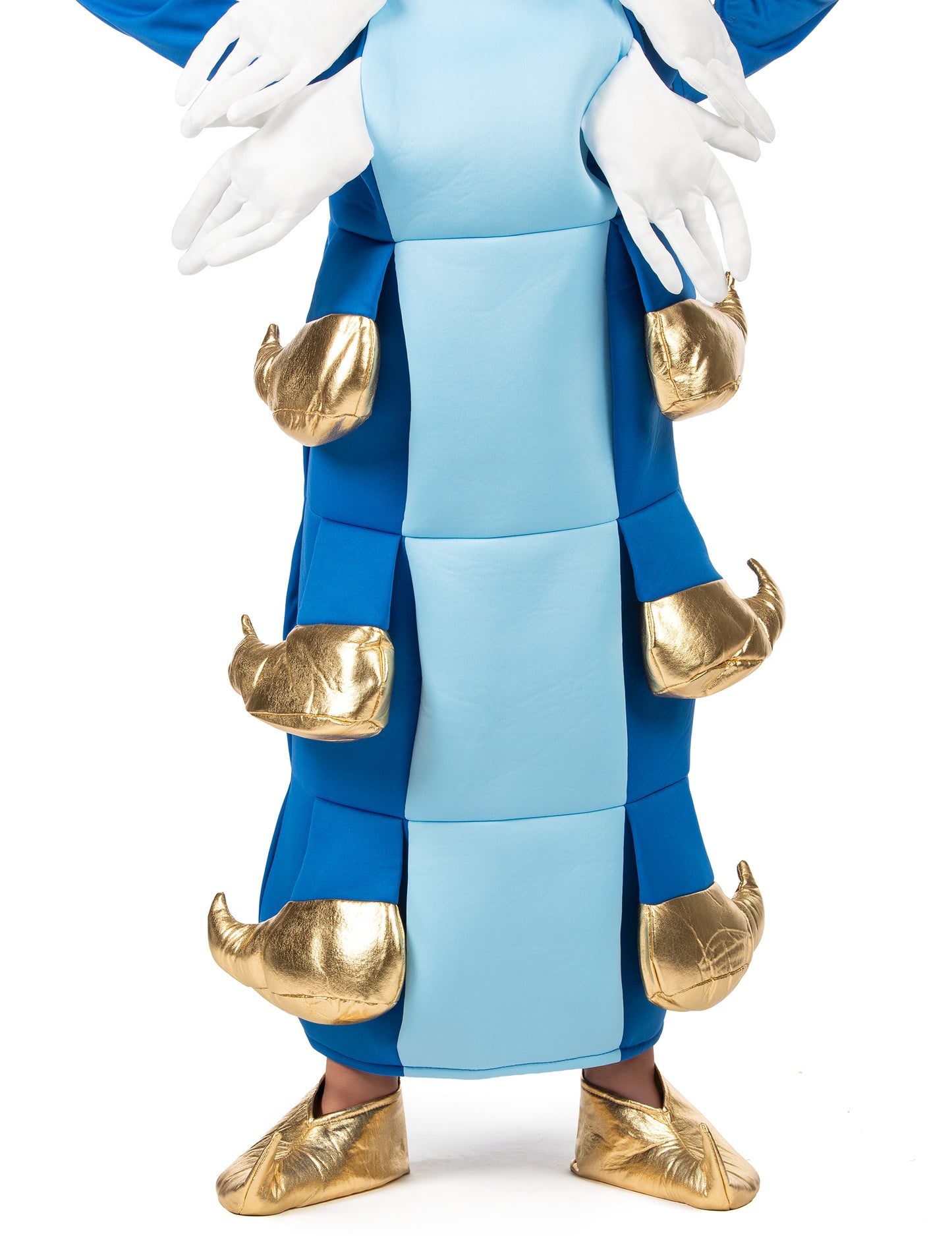 Detský kostým s modrým húsenicou