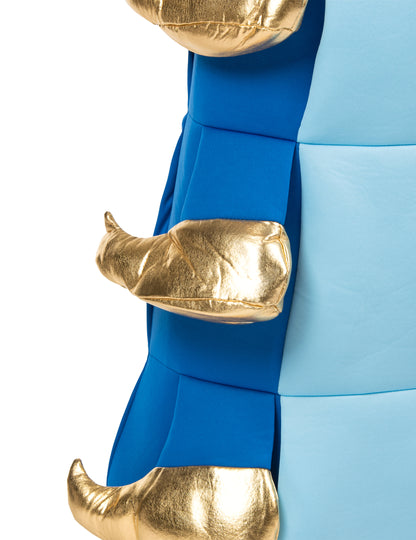 Detský kostým s modrým húsenicou