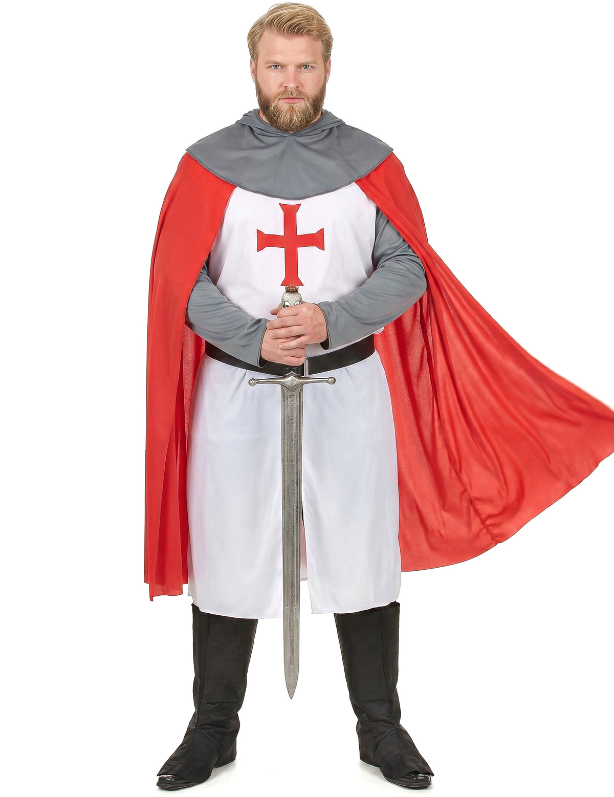 Stredoveké mužské mužské skrížené rytier