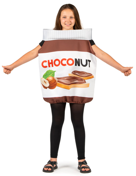 Vue de face du déguisement choconut