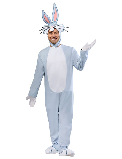 Déguisement classique Bugs Bunny Looney Tunes pour adulte gris et blanc