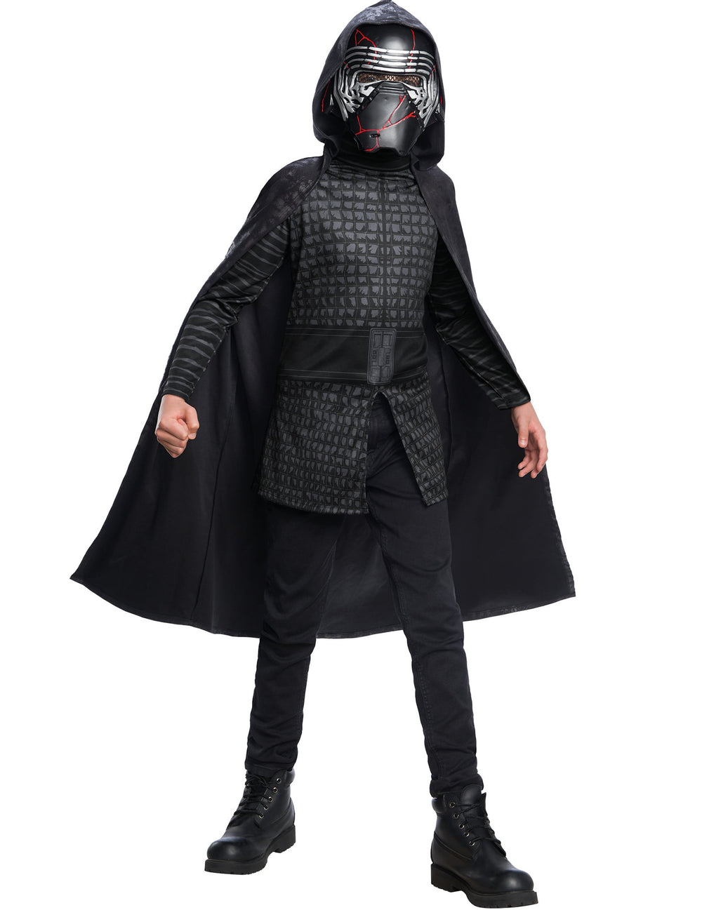 Déguisement classique Kylo Ren Star Wars IX pour enfant noir avec masque et cape