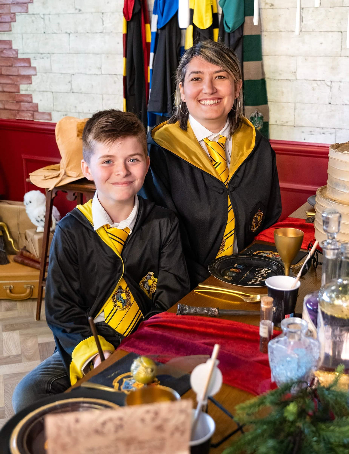 Slávnostné zobrazenie klasického kostýmu Poufsouffle Harry Potter™ dieťa