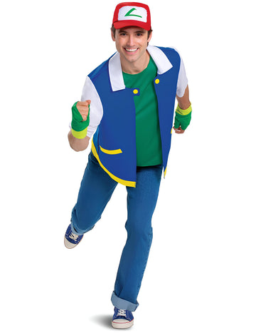 Klasický kostým Ash Pokémon pre dospelých