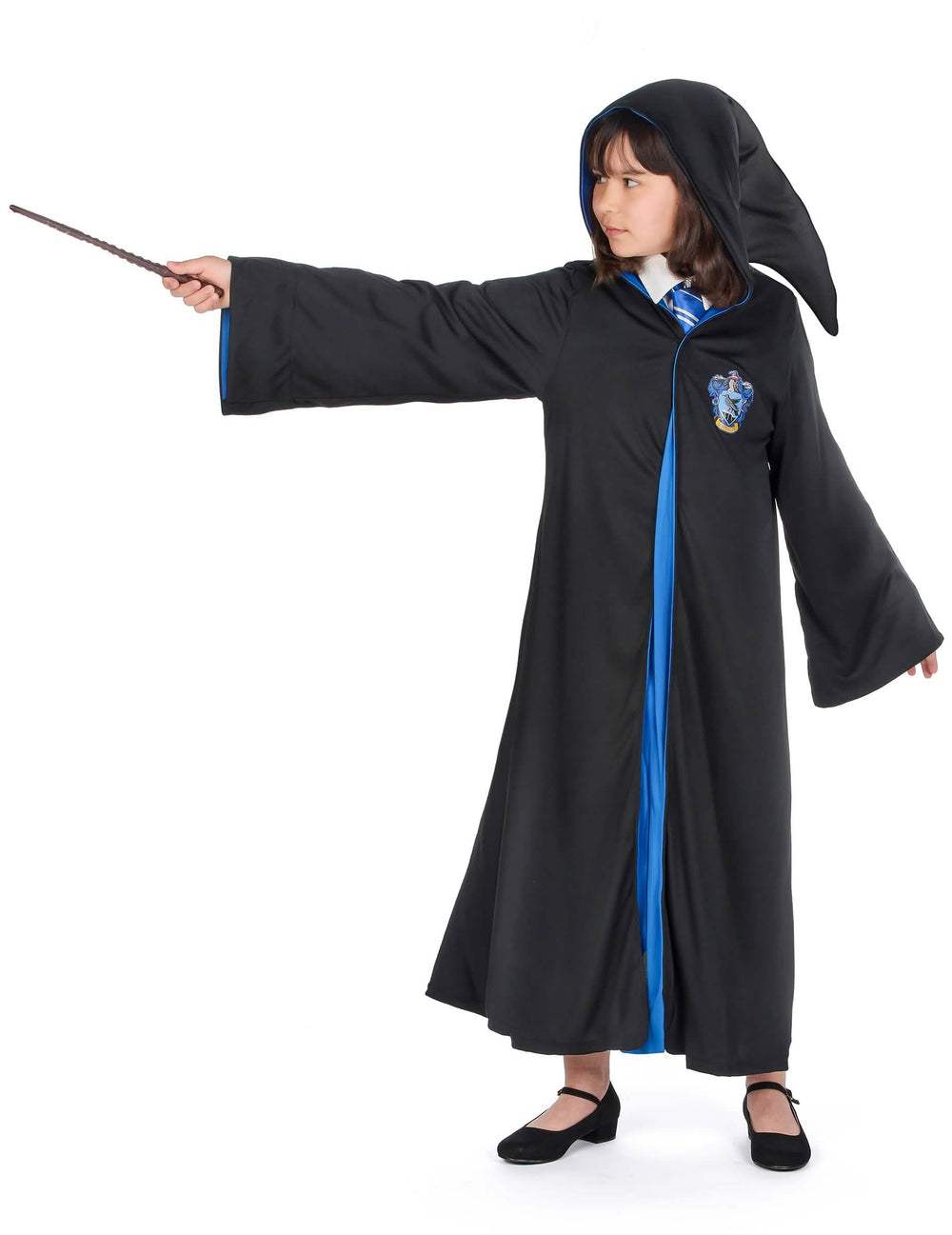 Bočný pohľad na klasický kostým Slizolinu Harry Potter™