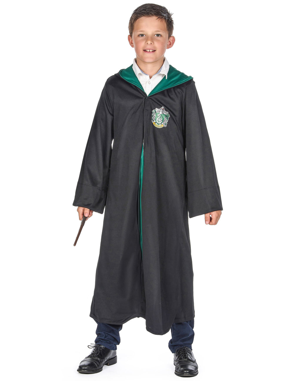 Déguisement classique Serpentard Harry Potter™ pour enfant noir et vert