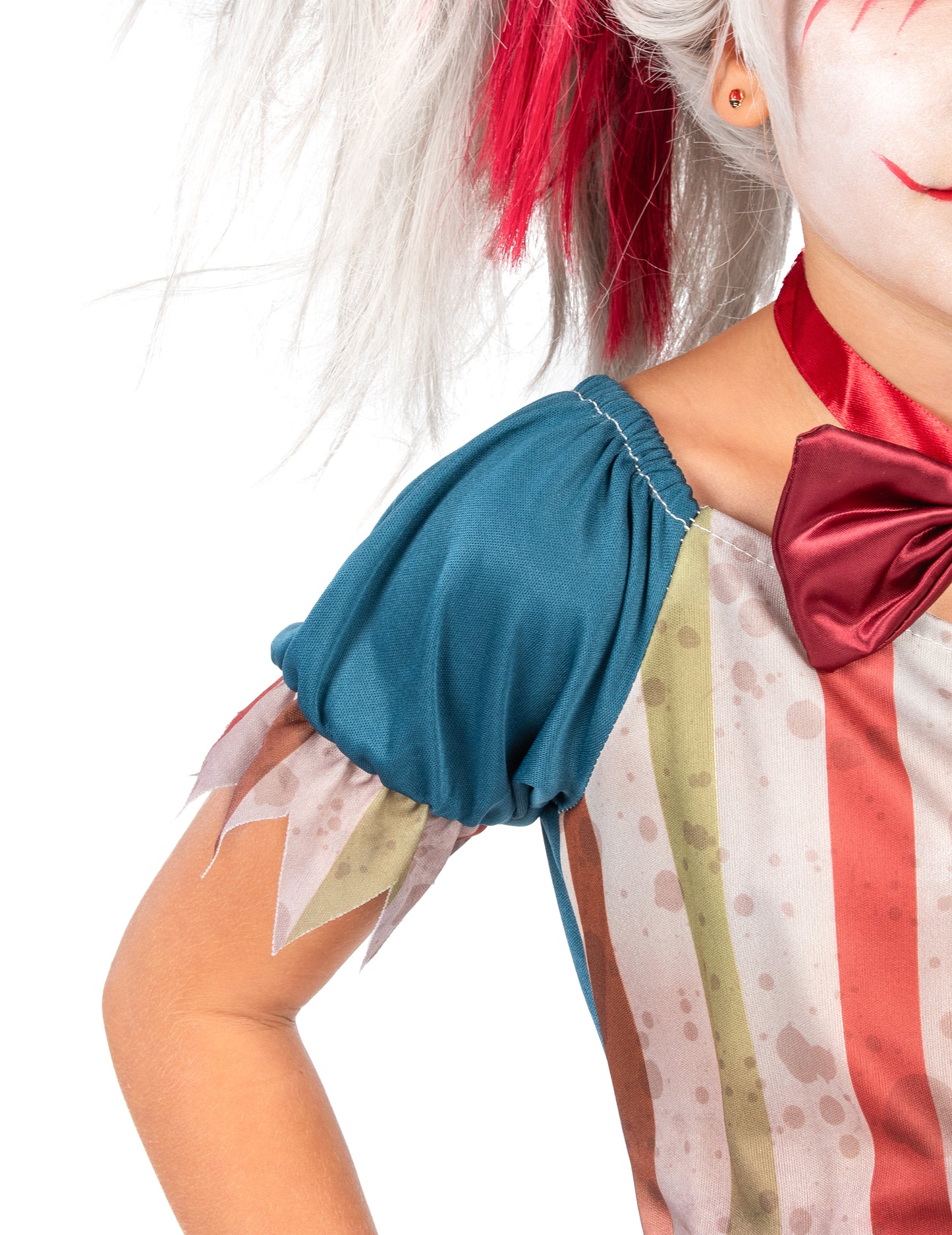 Halloween Girl Colored Clown Chick Mas bude
