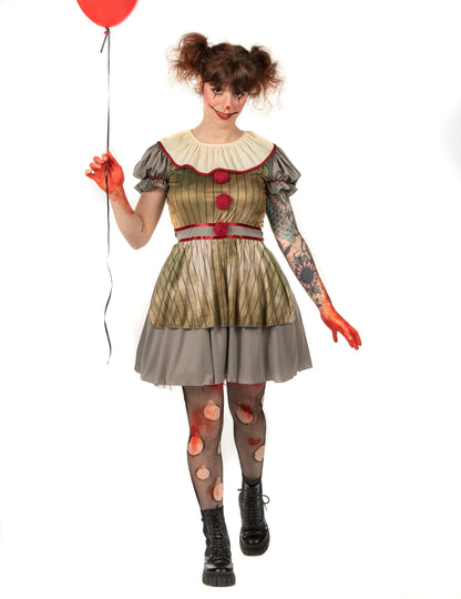 Klaun psycho -maskovanie žien