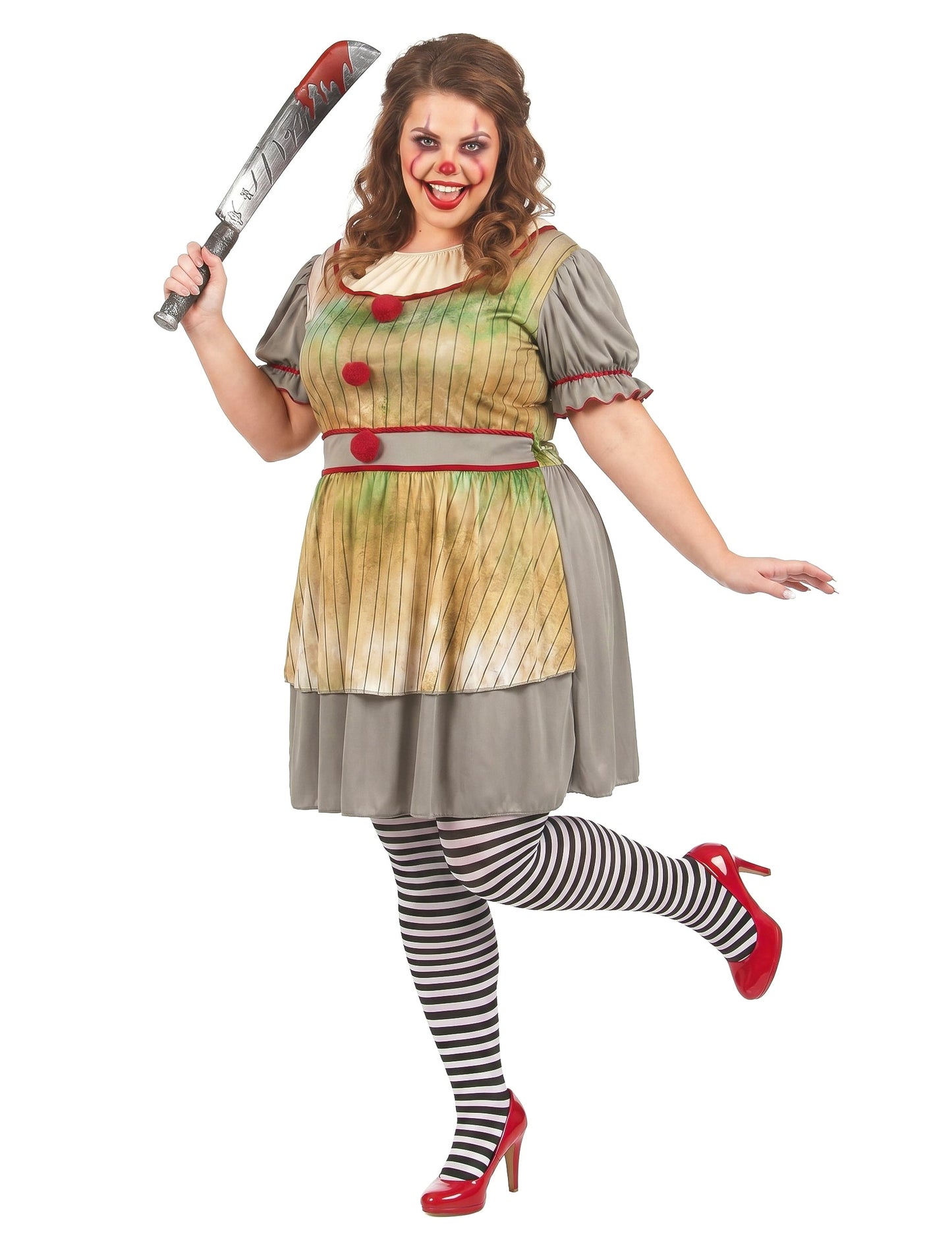 Veľké maskovanie klauna pre psycho