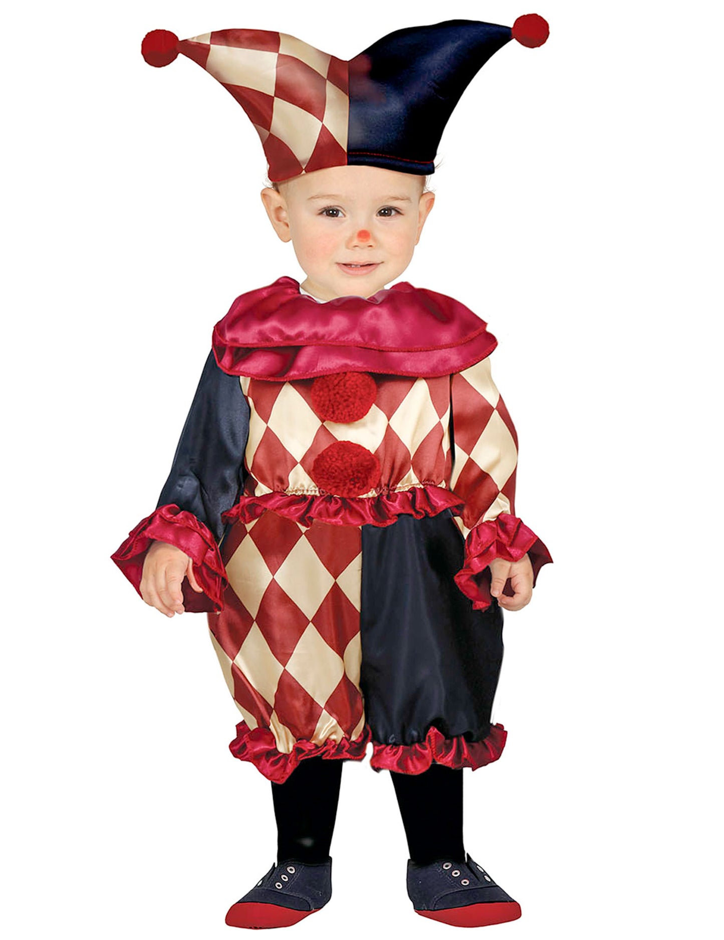 Kostým temného klauna pre bábätko 