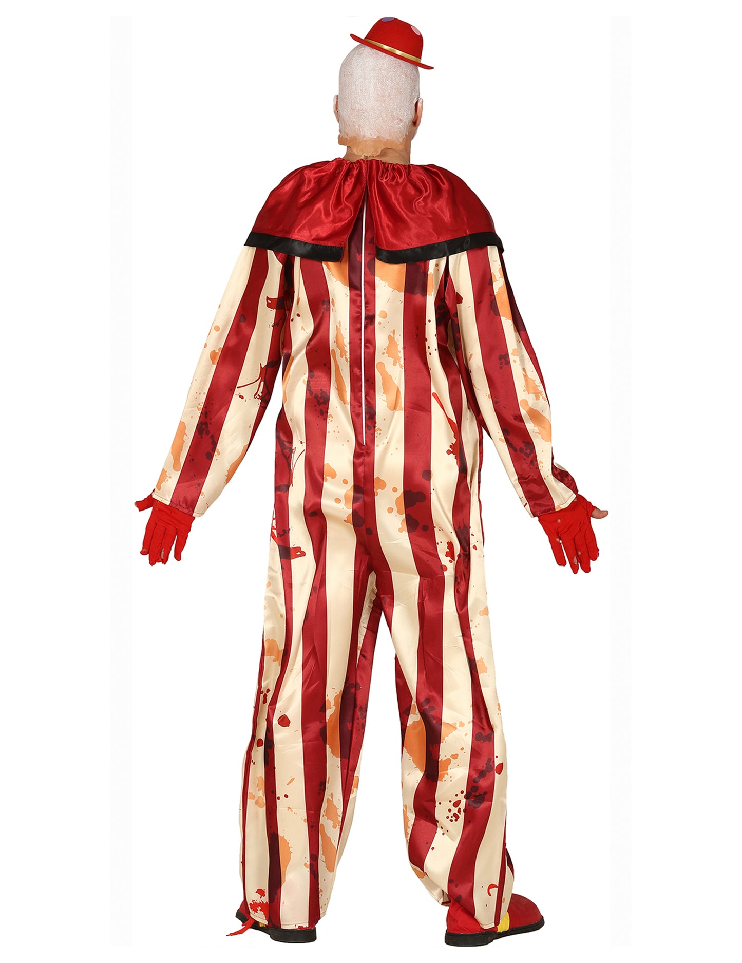 Desivé maskovanie červeného a bieleho klauna